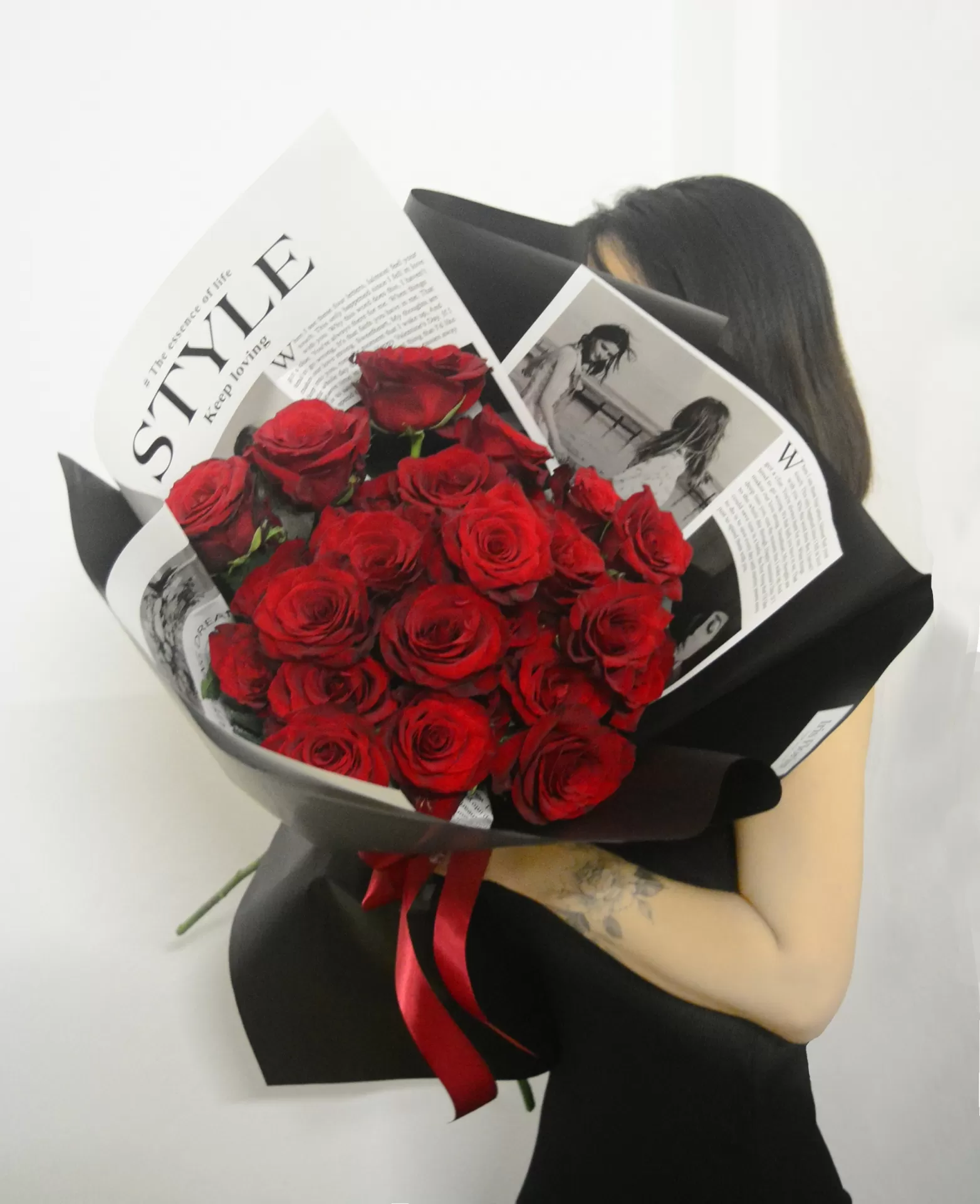 Bó hồng đỏ Explorer Đà Lạt